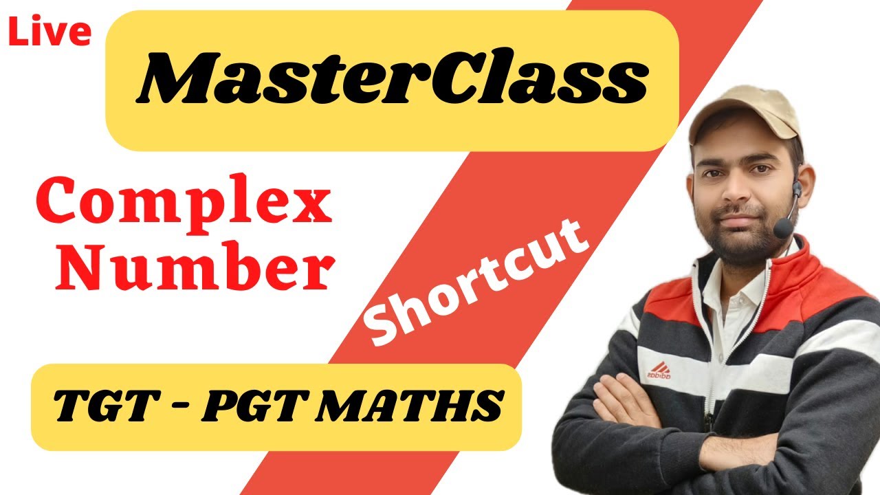 Complex Number Shortcut | MasterClass For Complex Number | TGT PGT Maths Complex Number Shortcut