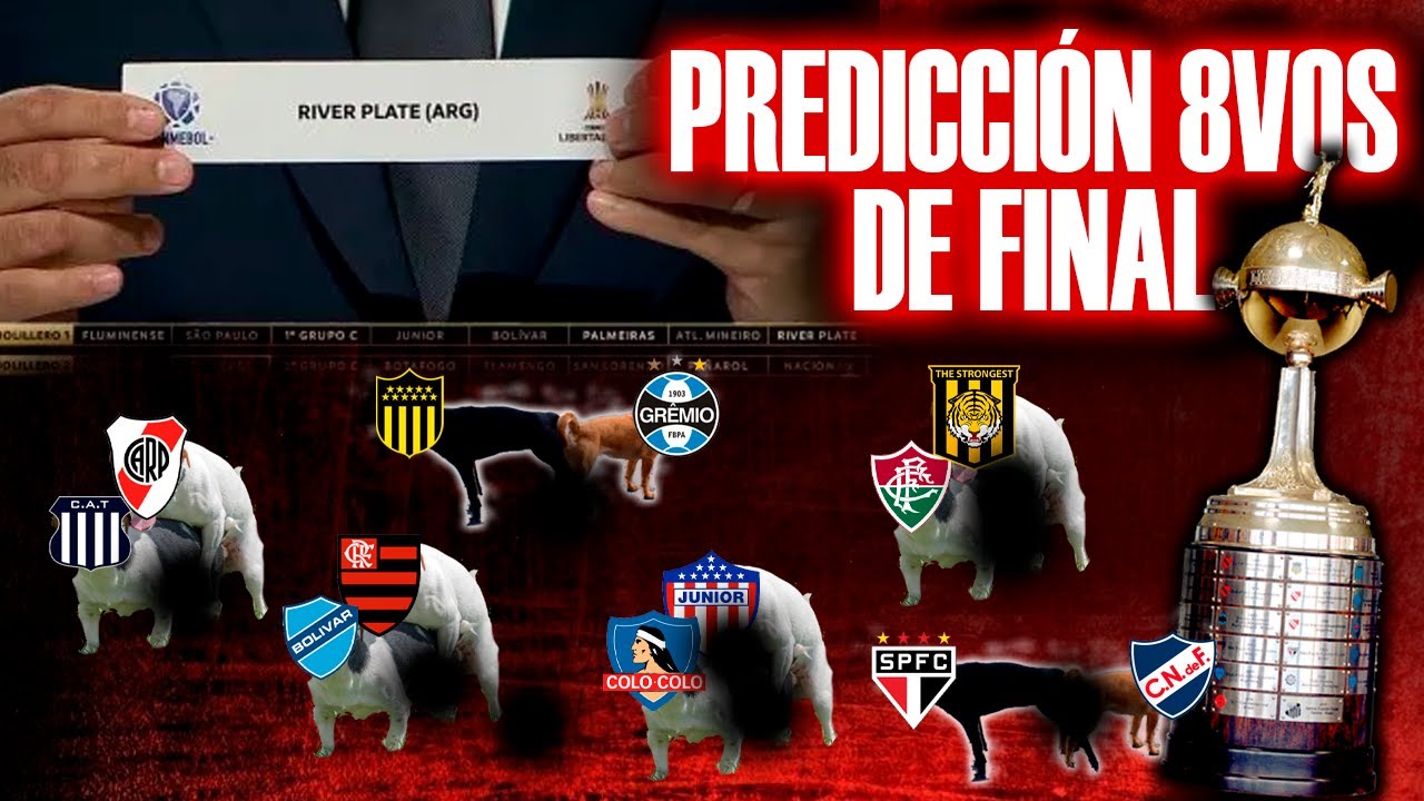 🏆 PREDICCIÓN DE LOS 8VOS DE FINAL DE LA COPA LIBERTADORES 2024 || Estos equipos avanzarán a 4TOS