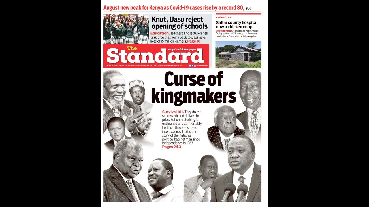 Curses of Kingmakers, Major hitch in push for early referendum, Munya seals KTDA fate| Press Review