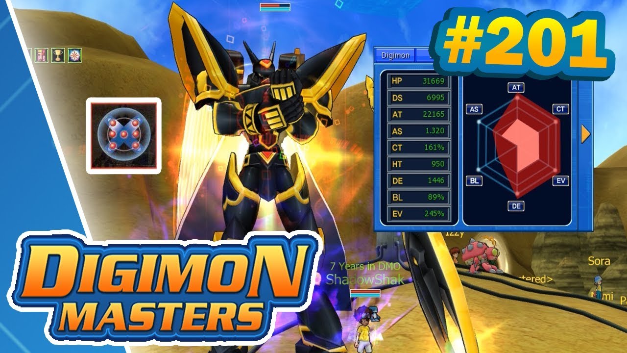 Digimon Masters Online - Ep 201 - Unlocking Alphamon Ouryuken X !!!  22,000 Attacks+