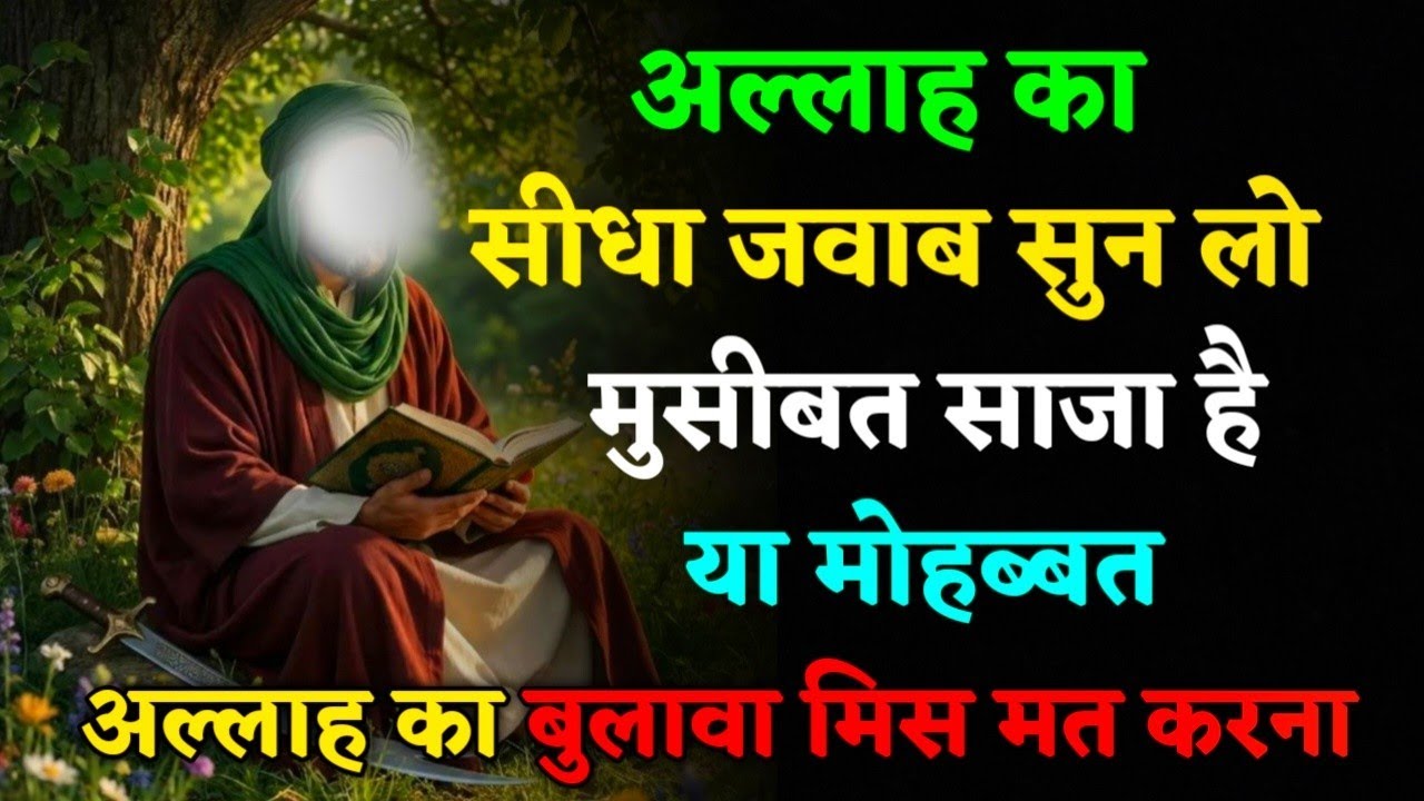 🥇02/03/2026। 🤲अल्लाह का सीधा जवाब सुन लो, मुसीबत सजा है या मोहब्बत।अल्लाह का बुलावा #allah