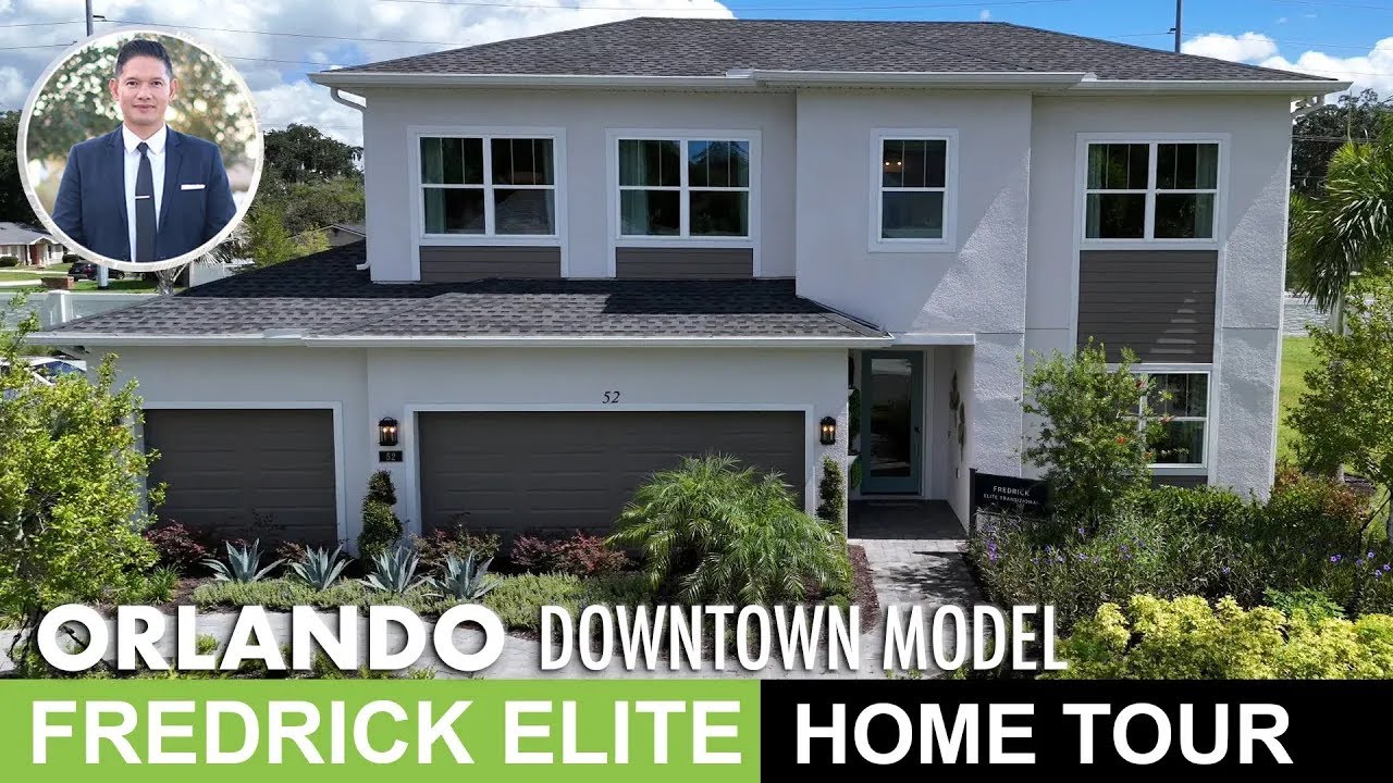 Экскурсия по демонстрационному дому в Орландо | Модель Fredrick Elite | Дом идеального размера | ...