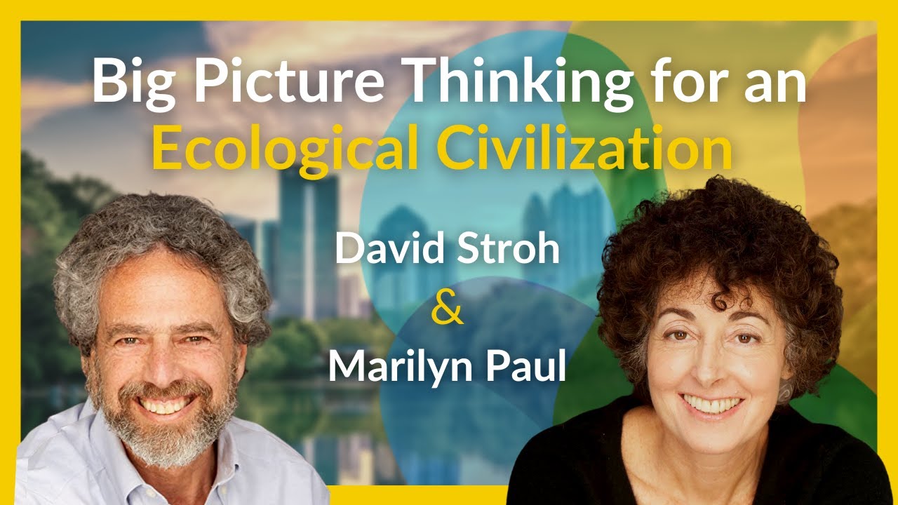 Big Picture Thinking for an Ecological Civilization