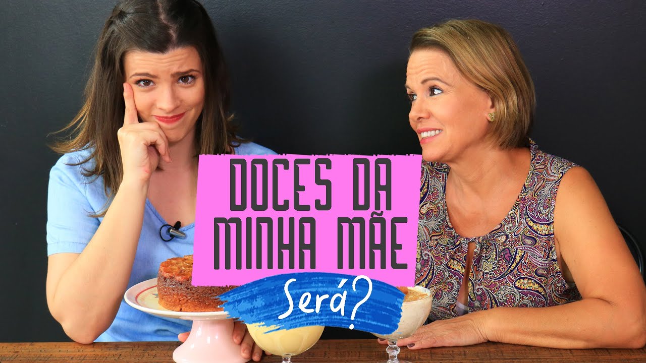 EXPERIMENTANDO OS DOCES DA MINHA MÃE 😱Será que ela manda bem? | TPM por Ju Ferraz