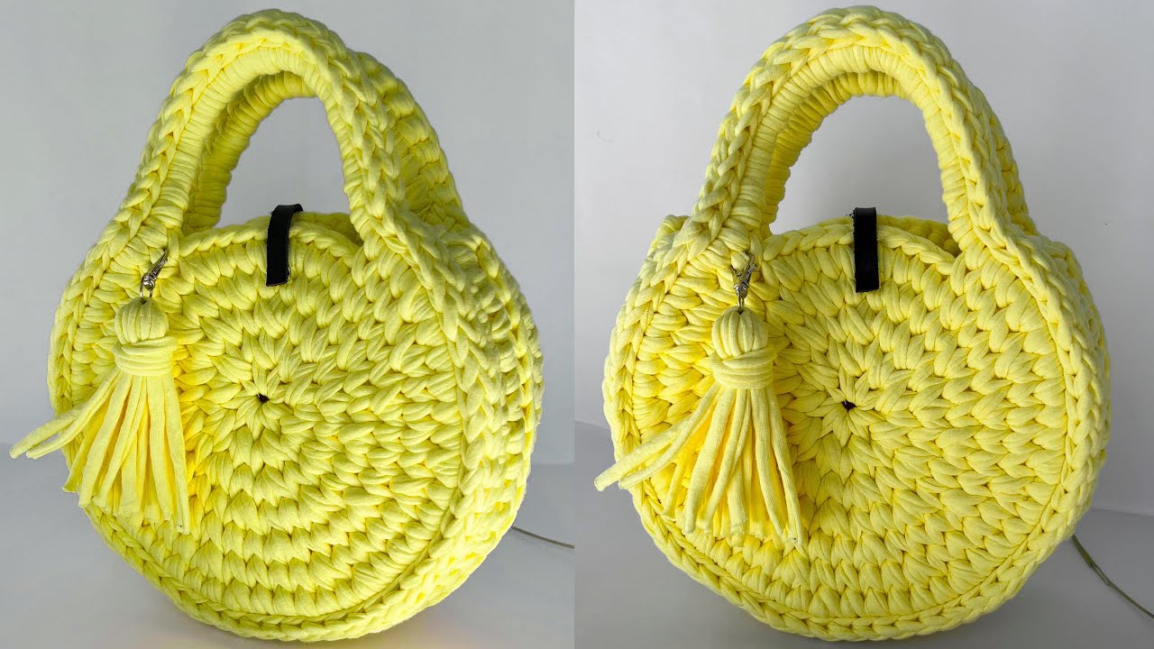 A BOLSA PERFEITA PARA O VERÃO . VÍDEO TUTORIAL SOBRE CROCHÊ