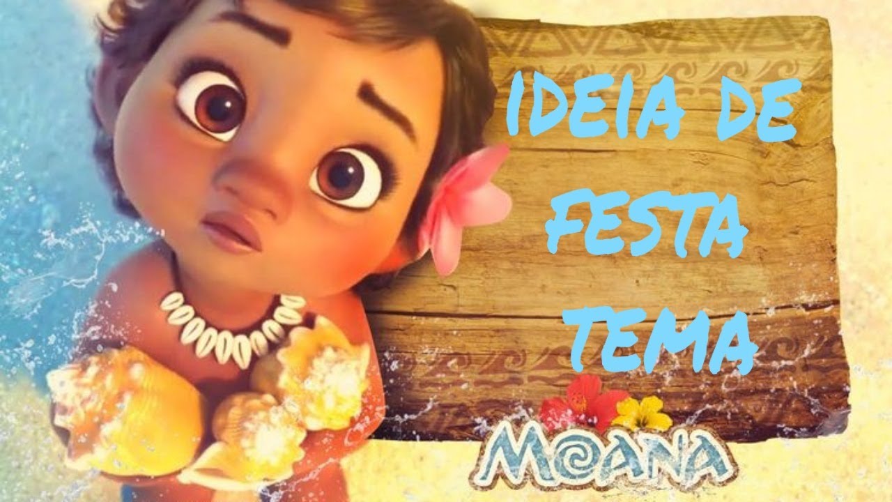 IDEIAS  PARA ANIVERSÁRIO || TEMA MOANA
