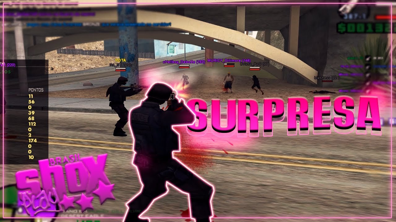 Subindo GUERRA DO MORRO no Brasil Play Shox + Conversas aleatórias + SURPRESA NO VIDEO!!! kkkkkkkkkk