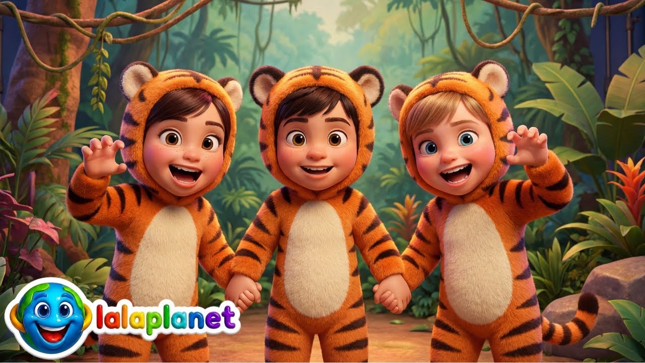 LaLaPlanet - Dame un grrr🐯 - Kids Version | Learn Animal Sounds 🐒🦁🐱