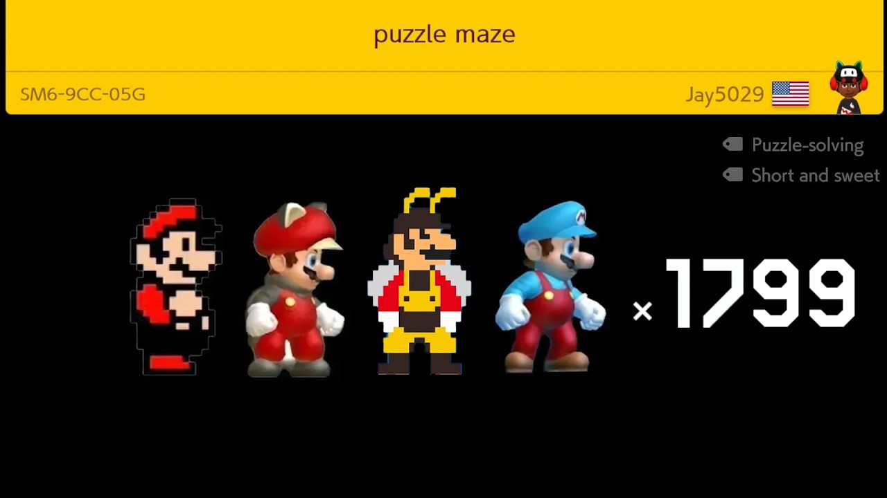 Endless Challenge Took a Terrible Turn | Super Mario Maker 2