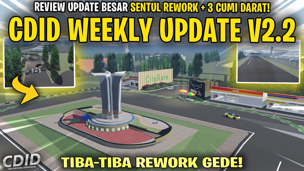 SENTUL MAP REVIEW HUGE REWORK CDID UPDATE V2.2! NEW LIMITED DIESEL TUNED CARS - CDID V2.2 Roblox