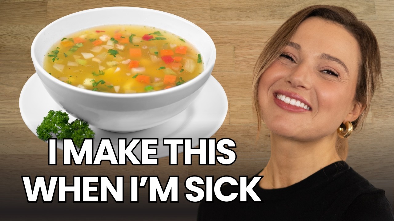 Healthy Chicken Soup for Cold & Flu (Beginner-Friendly )