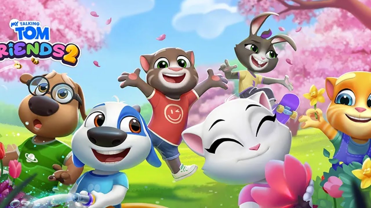 Unbelievable Run in Talking Tom & Friends 2 | Crazy Chase With Raccoon! Talking Tom & Friends 2 #tom