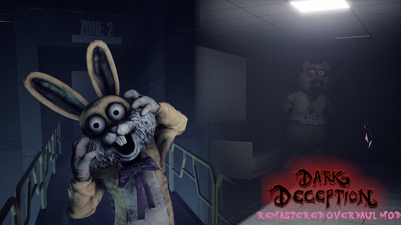 Dark Deception Remastered Overhaul: Mascot Mayhem Zone 2 Showcase!