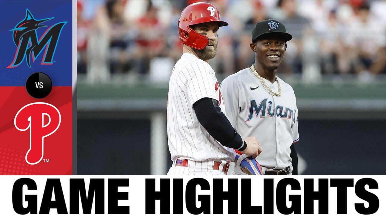Marlins vs. Phillies Game Highlights (6/13/22) | MLB Highlights