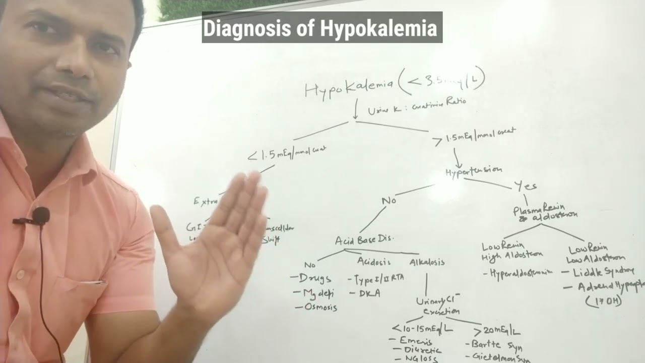 Potassium part 2 - Hypokalemia