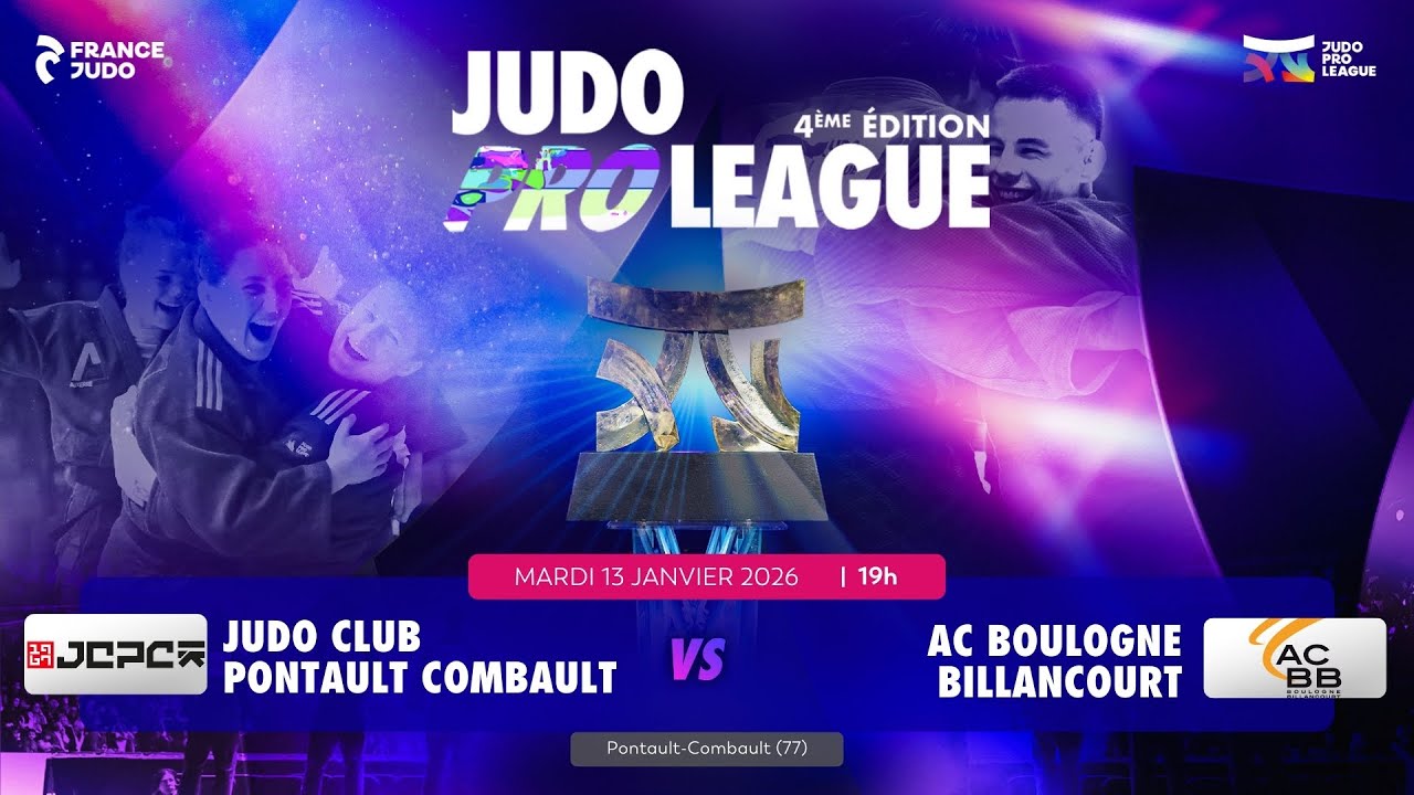JC Pontault-Combault vs AC Boulogne Billancourt | Eliminatoires Judo Pro League 2025-2026 - Saison 4