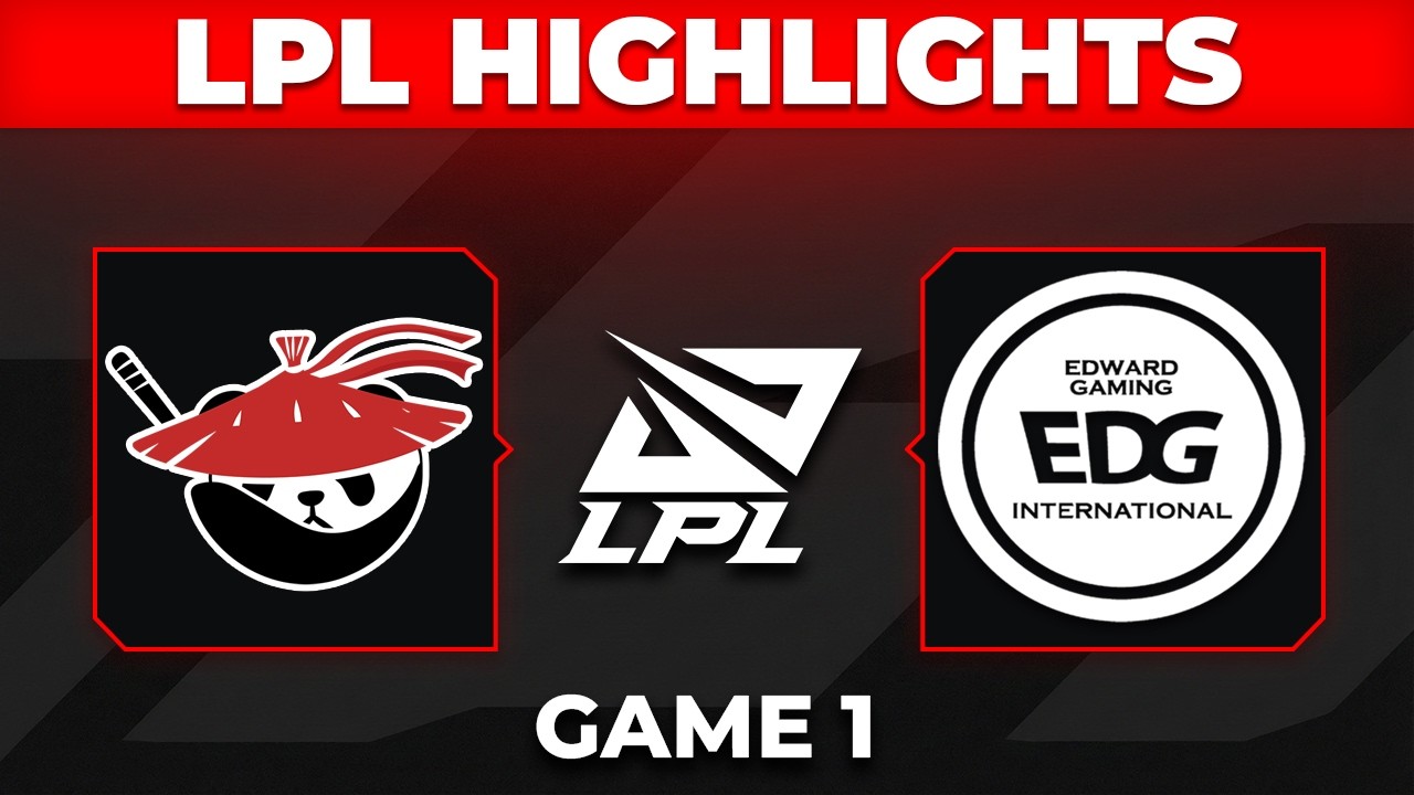AL vs EDG Game 1 Highlights | LPL 2026 Split 3 | Anyone's Legend vs EDward Gaming