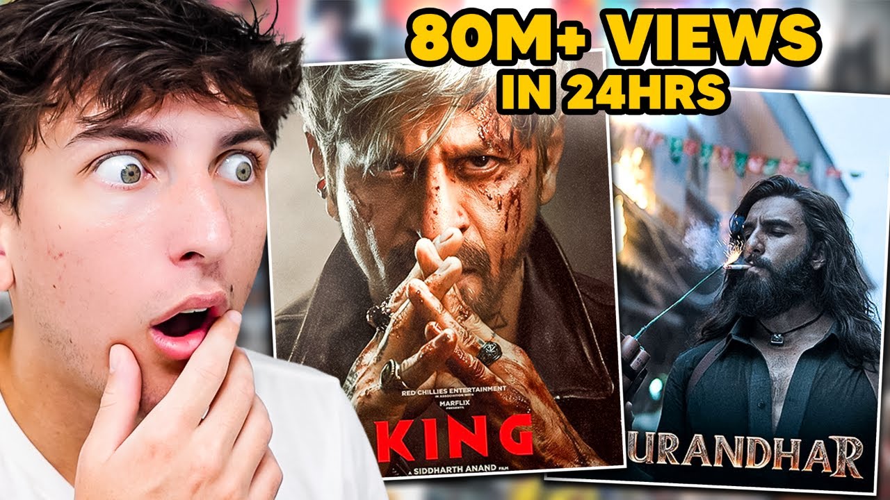 Я посмотрел самые просматриваемые индийские трейлеры 2025 года! (KING, Dhurandar, Chhaava и другие)