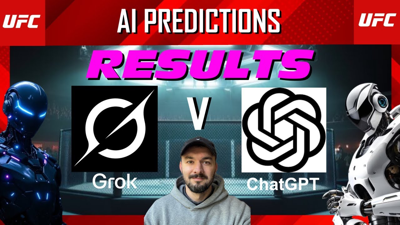 GROK v ChatGPT - AI MMA Predictions RESULTS | UFC 320 Ankalaev v Pereira