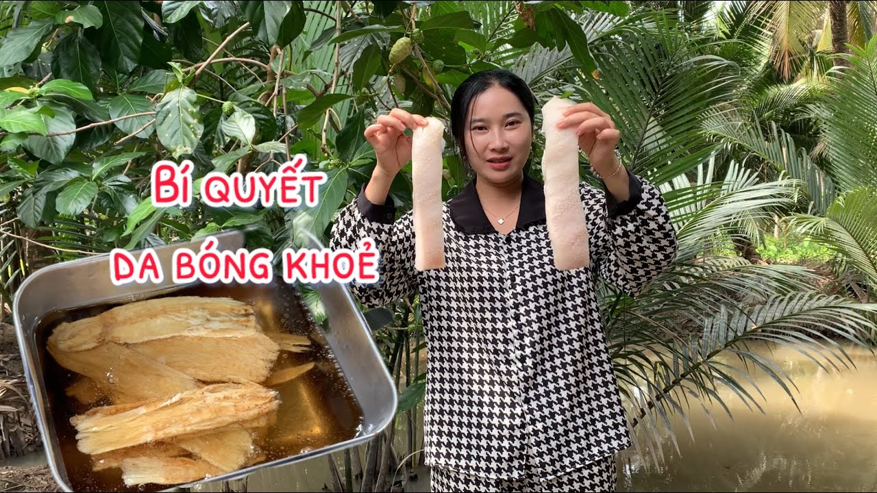 Khó Tin Mỡ Heo Cũng Có Thể Làm Đồ Dưỡng Da - Em Gái Quê