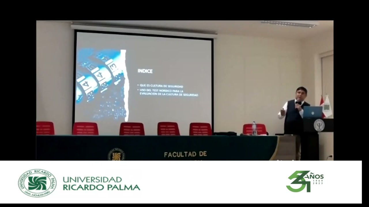 Cultura de Seguridad - Lic. Javier Sáenz