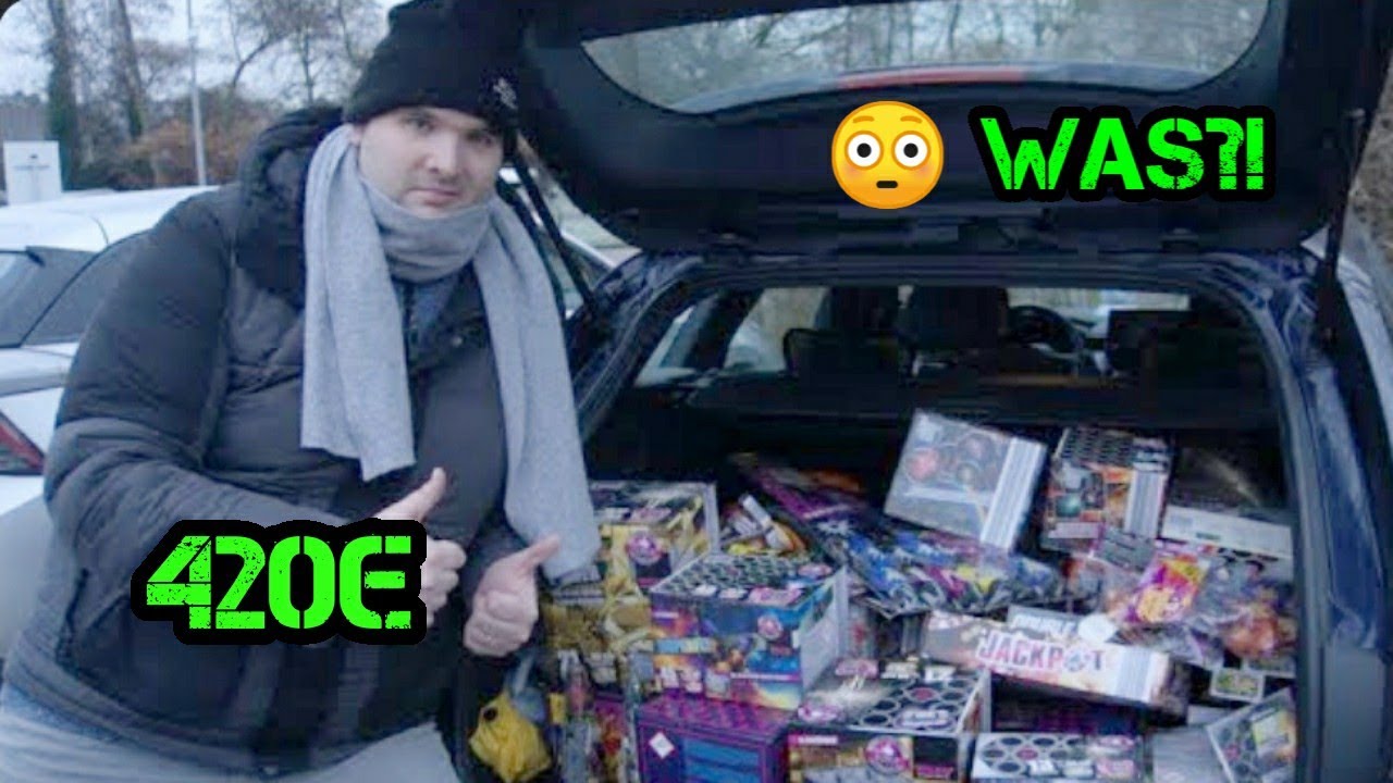 Unsere Feuerwerk Einkaufstour 2025 – erst nix, dann doch noch Glück?! 😳