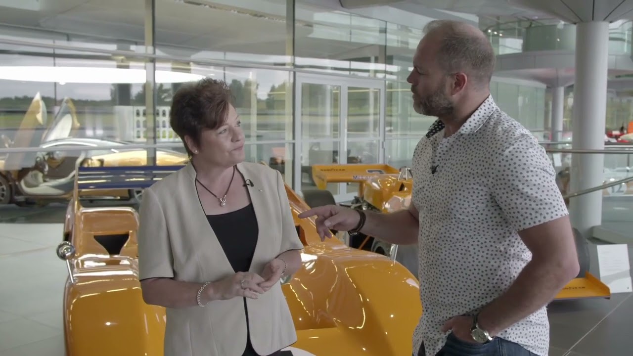 Amanda McLaren shows me around her office - McLaren's Technology Centre!