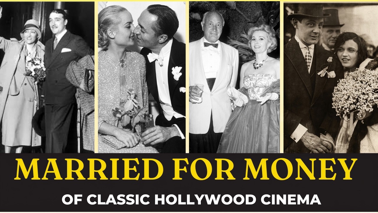 12 Golden Age Actors Who Married For Money, Not Love