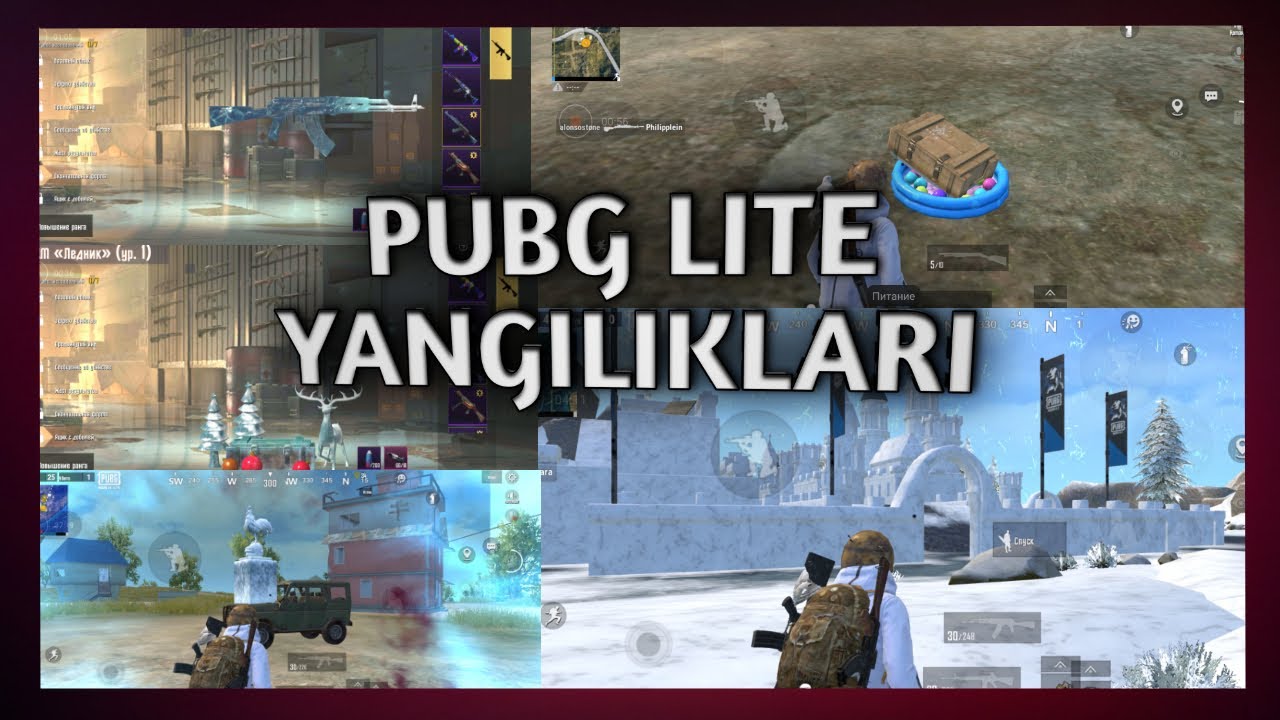 PUBG LITE YANGILANISHIGA NIMALAR QO'SHILGAN /PUBG MOBILE LITE