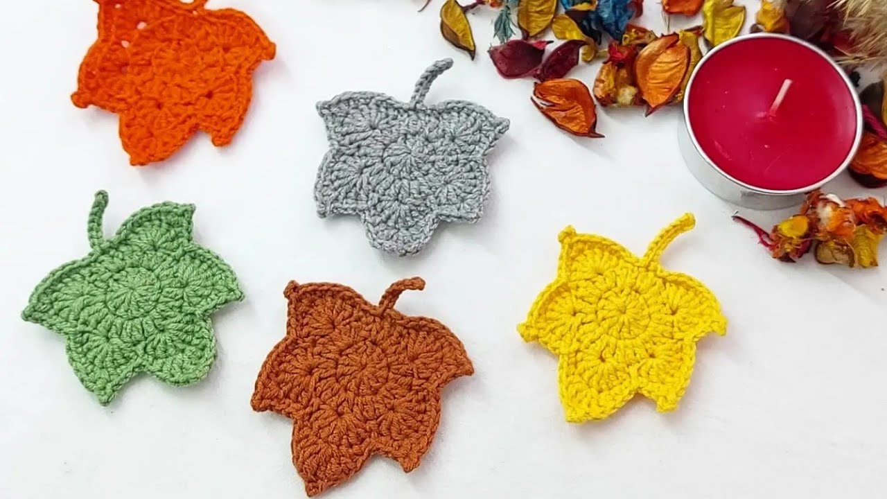 Эти великолепные листья 👍💯 листья самолета крючком 🍁 изготовление моделей