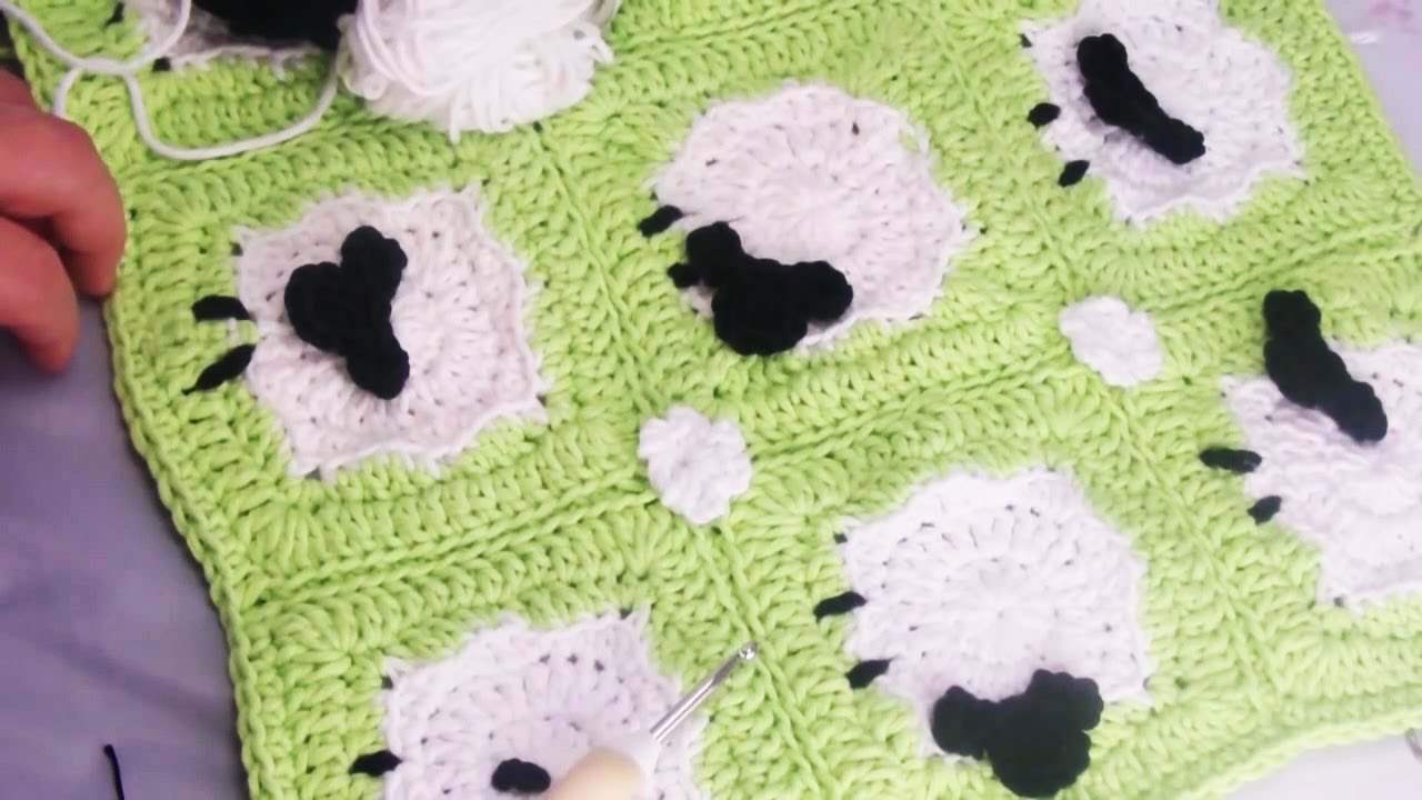 Crocheting - Sheep out of hatnut surf - Pro Lana - Veronika Hug