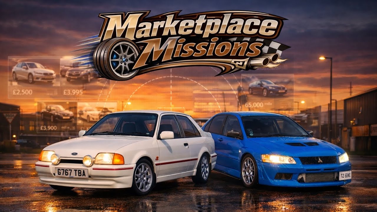 FULLY RESTORED ESCORT XR3i | Marketplace Missions ep.4
