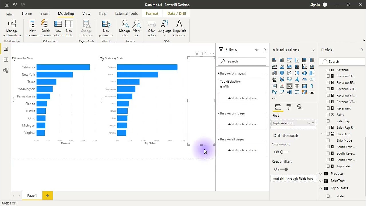 53.Adding a parameter table to make TopN Dynamic