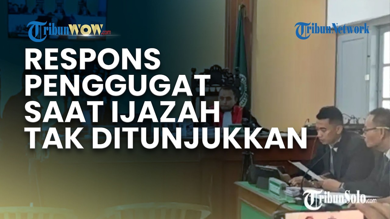 Respons Pihak Penggugat saat Jokowi Sebut Tak akan Tunjukkan Ijazah di Sidang CLS