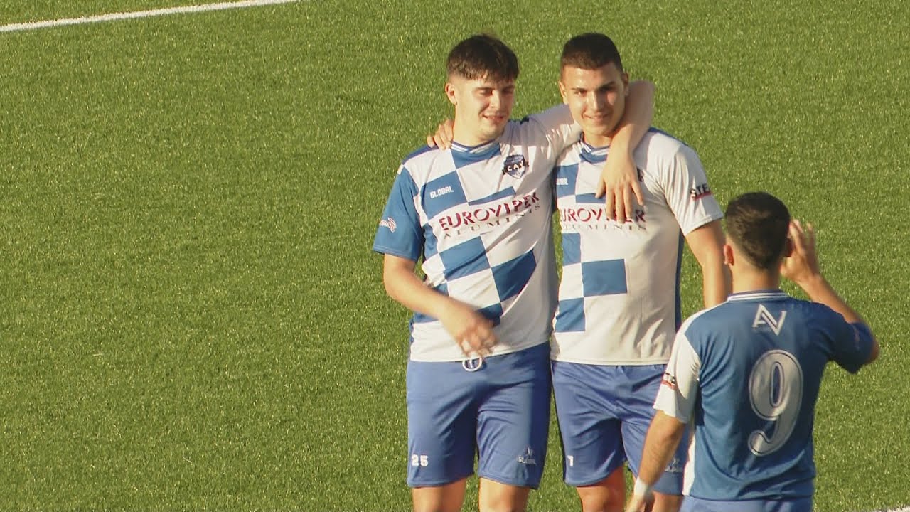 Jordi Montesinos anota 6 gols en la golejada de l'Atlètic Vilanova al Montserrat