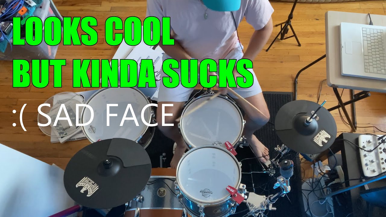 Converting a Tama Club-JAM Mini Acoustic Drum Set into an Electronic Kit - Alesis Nitro - Part 1