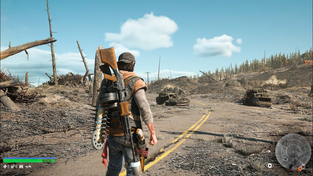 DAYS GONE 4K 60FPS HDR Free Roam Gameplay | PS5