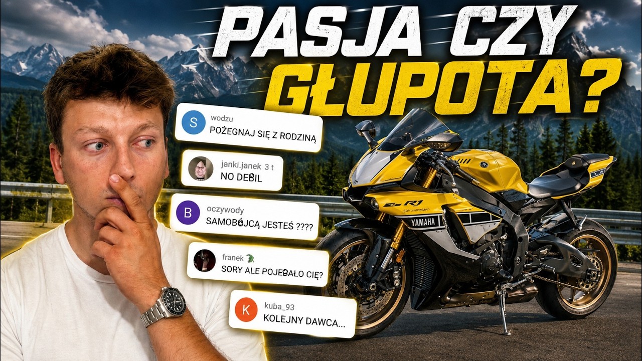 💰Kupiłem 205 HP na pierwszy motocykl: Yamaha R1 Limitowana Edycja!