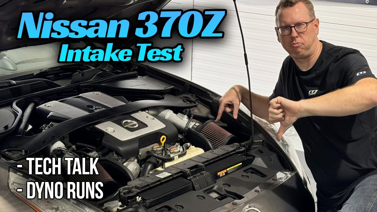 Ansaugsystem-Vergleich am Nissan 370Z: Temperatur & Leistung im Check!