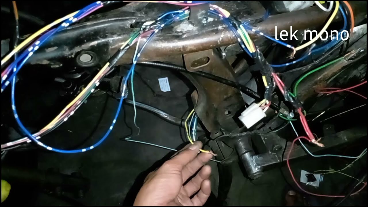 CARA MERAKIT KABEL Lampu depan sen dan penjelasannya Bagian 5