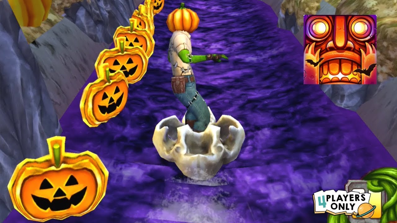 Temple Run 2 | GUY DANGEROUS FRANKENGUY, SPOOKY RIDGE Map! By Imangi Studios