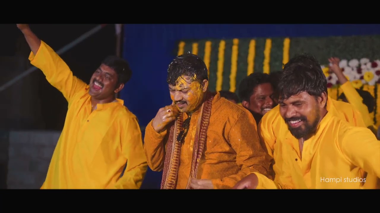 25th  wedding Anniversary Haldi momentes# Hampi Studios# 7569269418