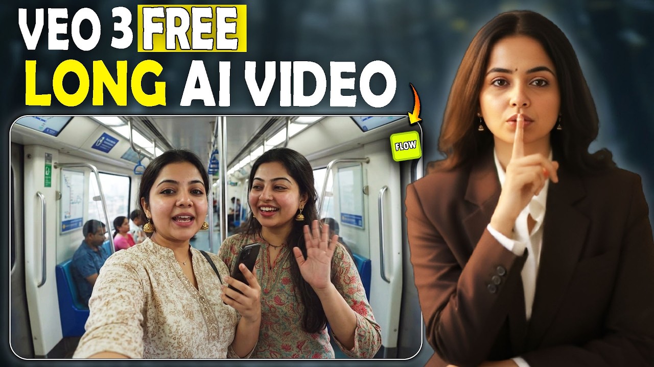 Veo 3 + Flow AI: Create Long AI Videos for FREE