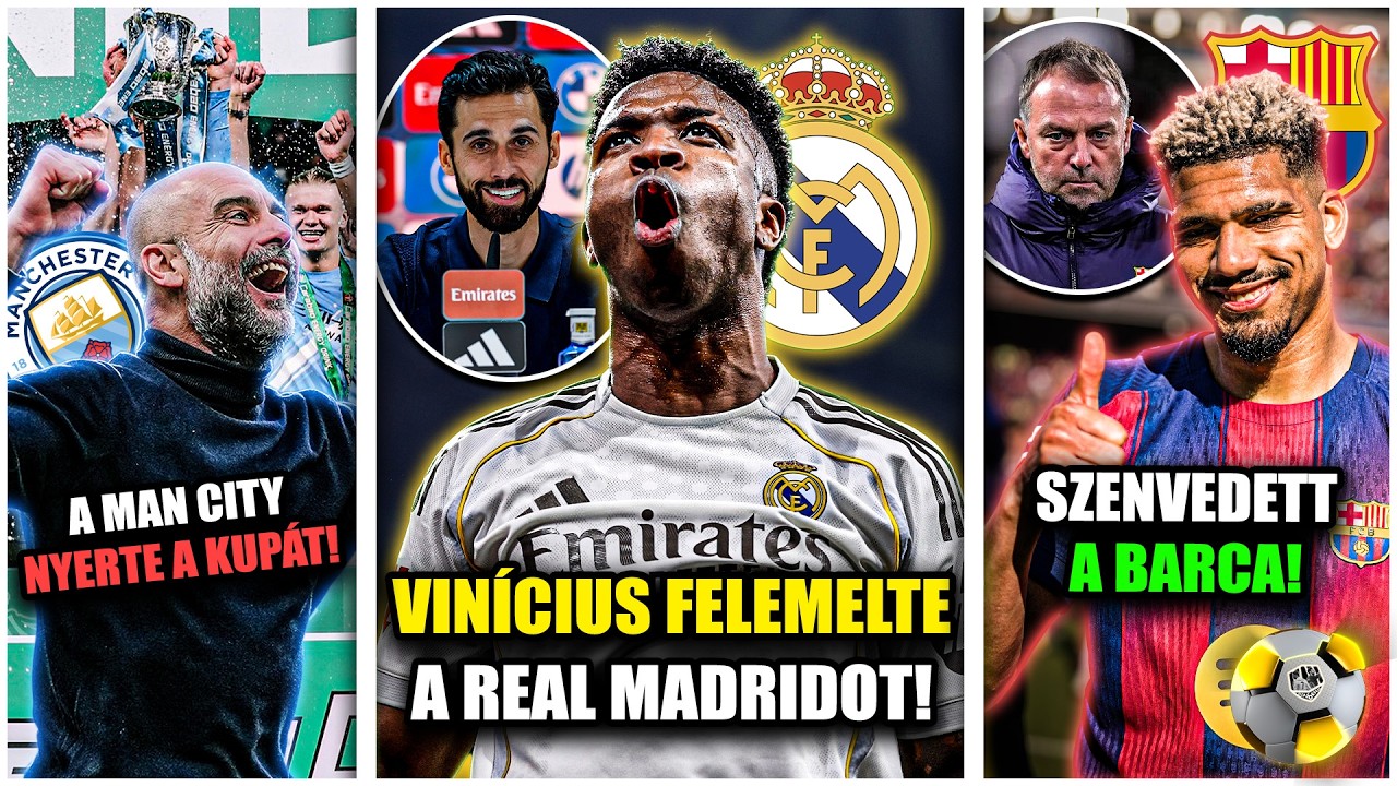 A Real Madrid VERSENYBEN VAN a Barcelona ellen! 🤯 Guardiola Mourinh&oacute;k&eacute;nt NYERT Ligakup&aacute;t a City-vel!