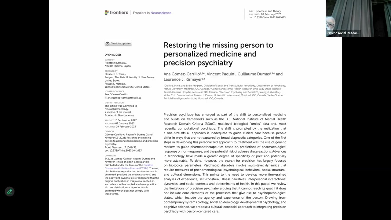 Cultural Formulation & Complex Systems Thinking in Psychiatry | RD25 Part 2