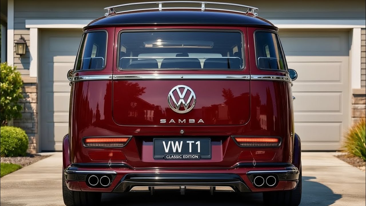 2026 Volkswagen Bus T1 Samba – The Legendary Icon Reborn With a Modern Twist! 🔥