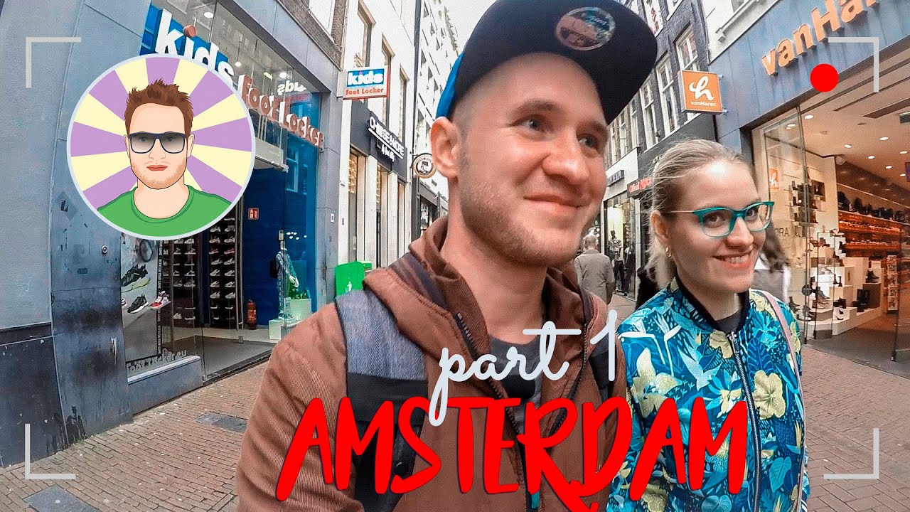 Первый раз в Европе! Амстердам. (Tourism)