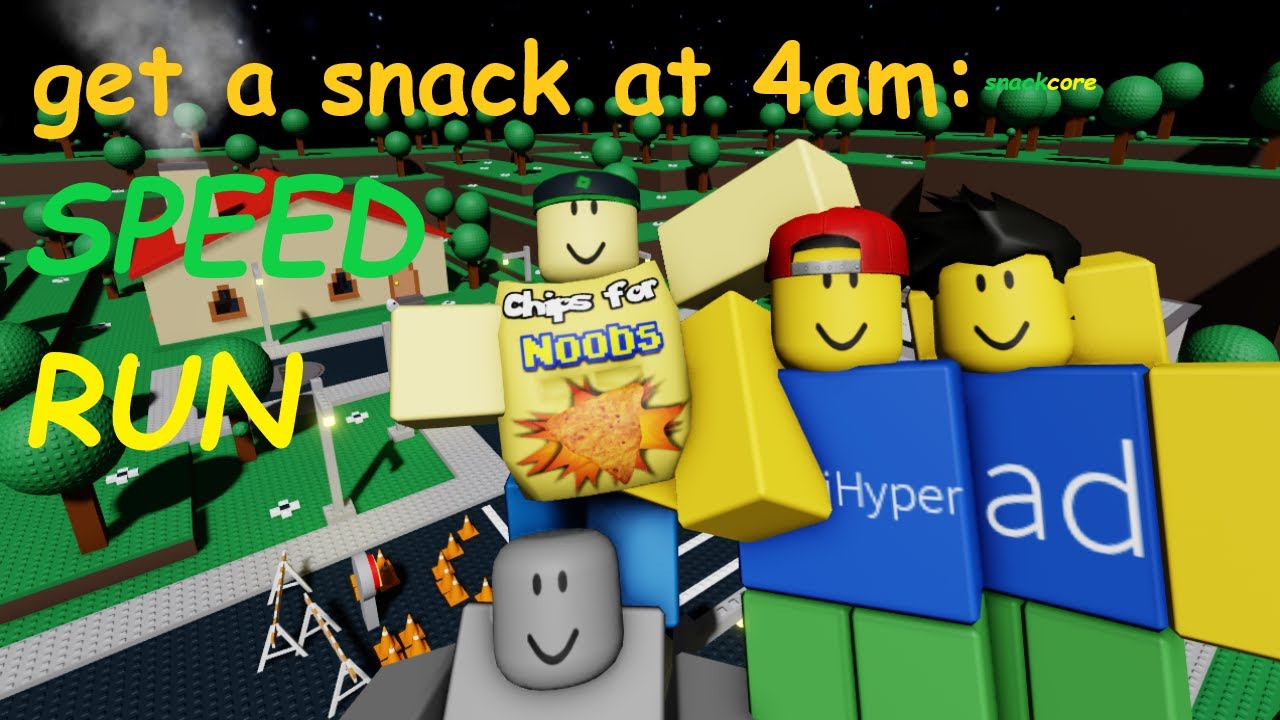 get a snack at 4am: SNACKCORE speedrun (59:52.33) | gasa4: SC (Roblox)