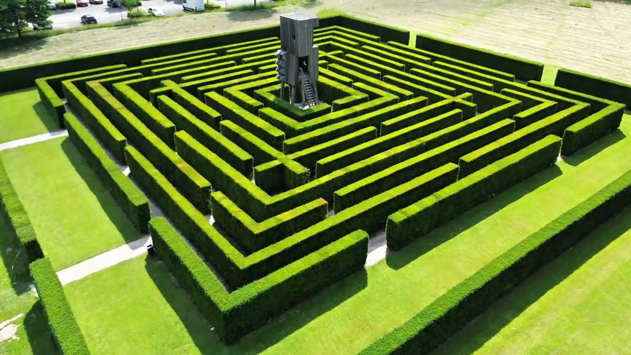 Gräflicher Kurpark Bad Driburg - Health und Balance Resort Luftaufnahmen in 4K