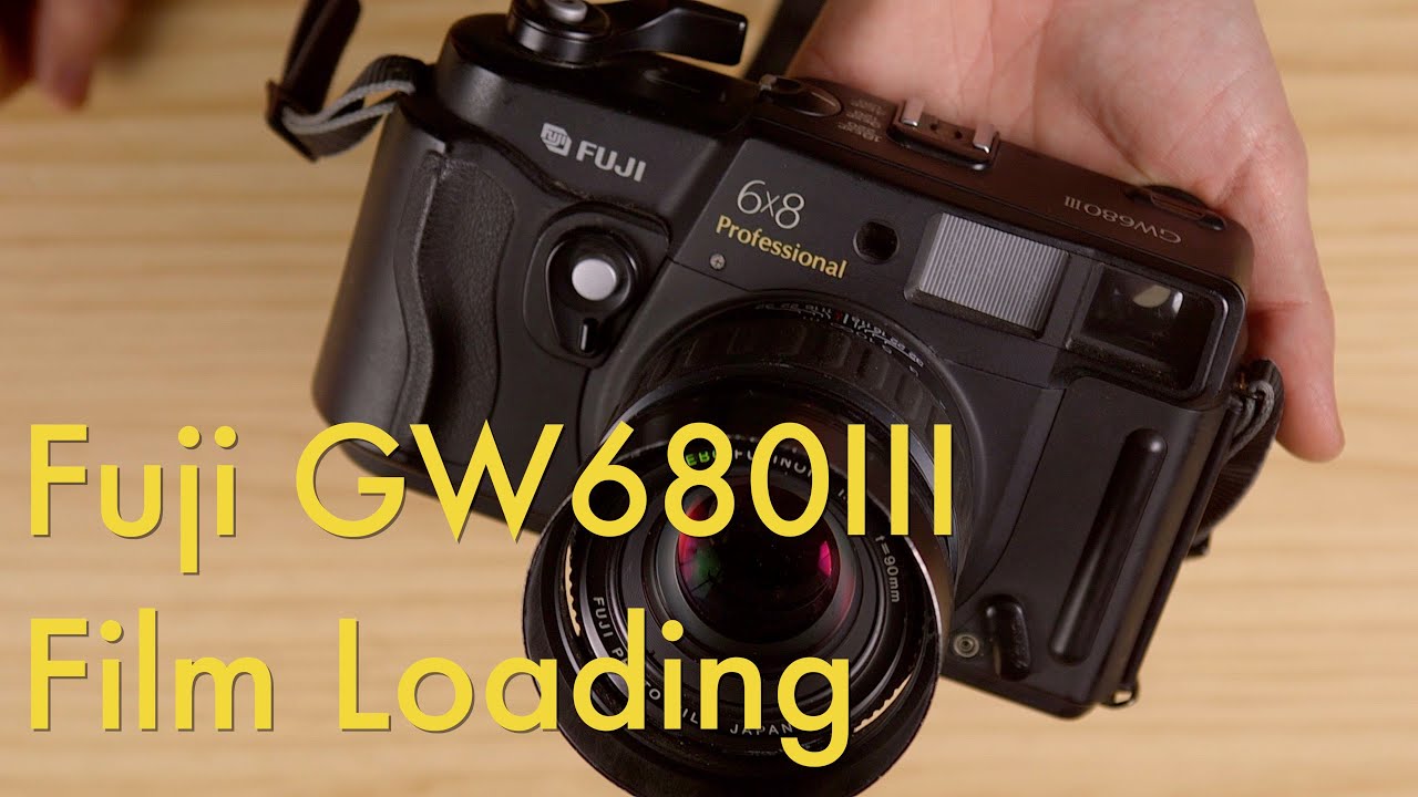 How to Load Film in a Fuji GW680III || Film Loading